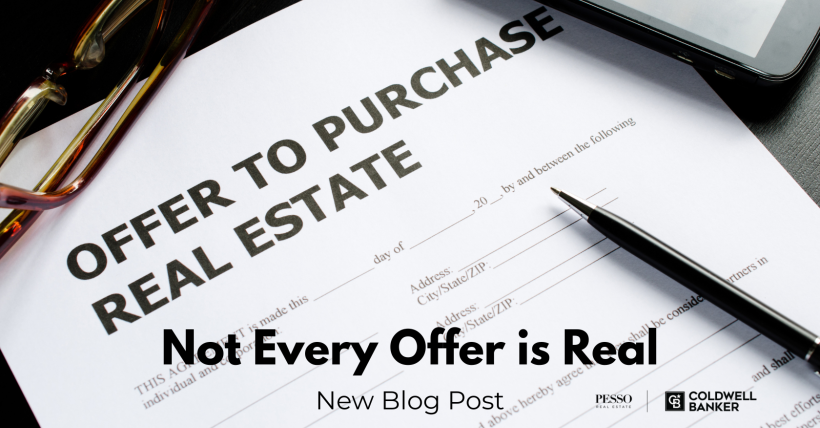 Not every offer is real